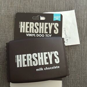 Hersheys Bar Vinyl Squeaking Dog Toy